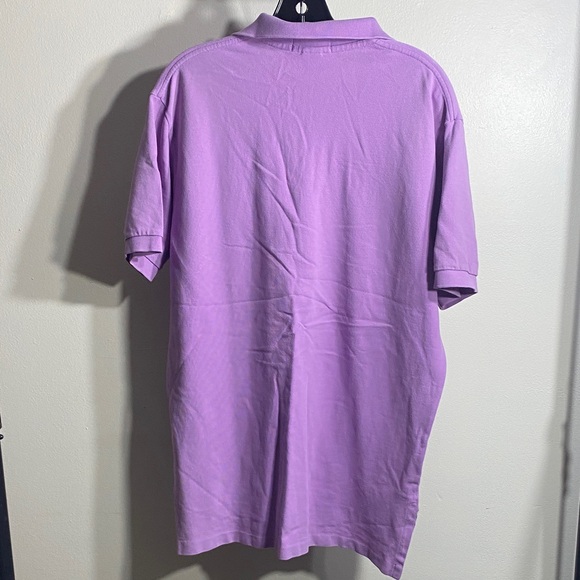 Polo by Ralph Lauren Men's Light Purple Polo Shirt - Picture 3 of 3